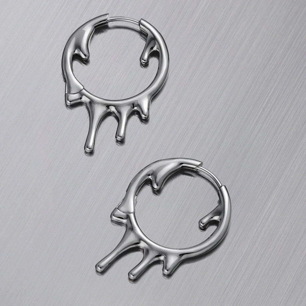 MOLTEN DROP EARRINGS